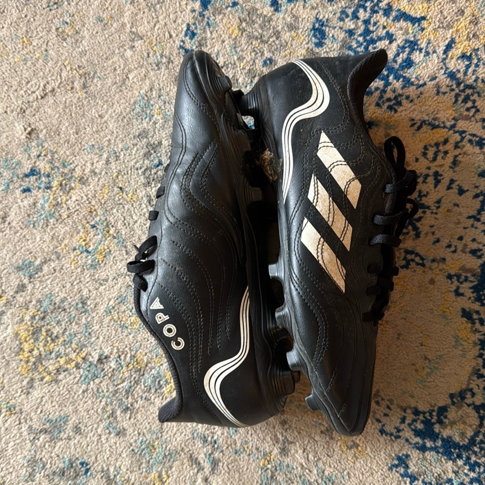 adidas Black and White Copa Athletic Shoes